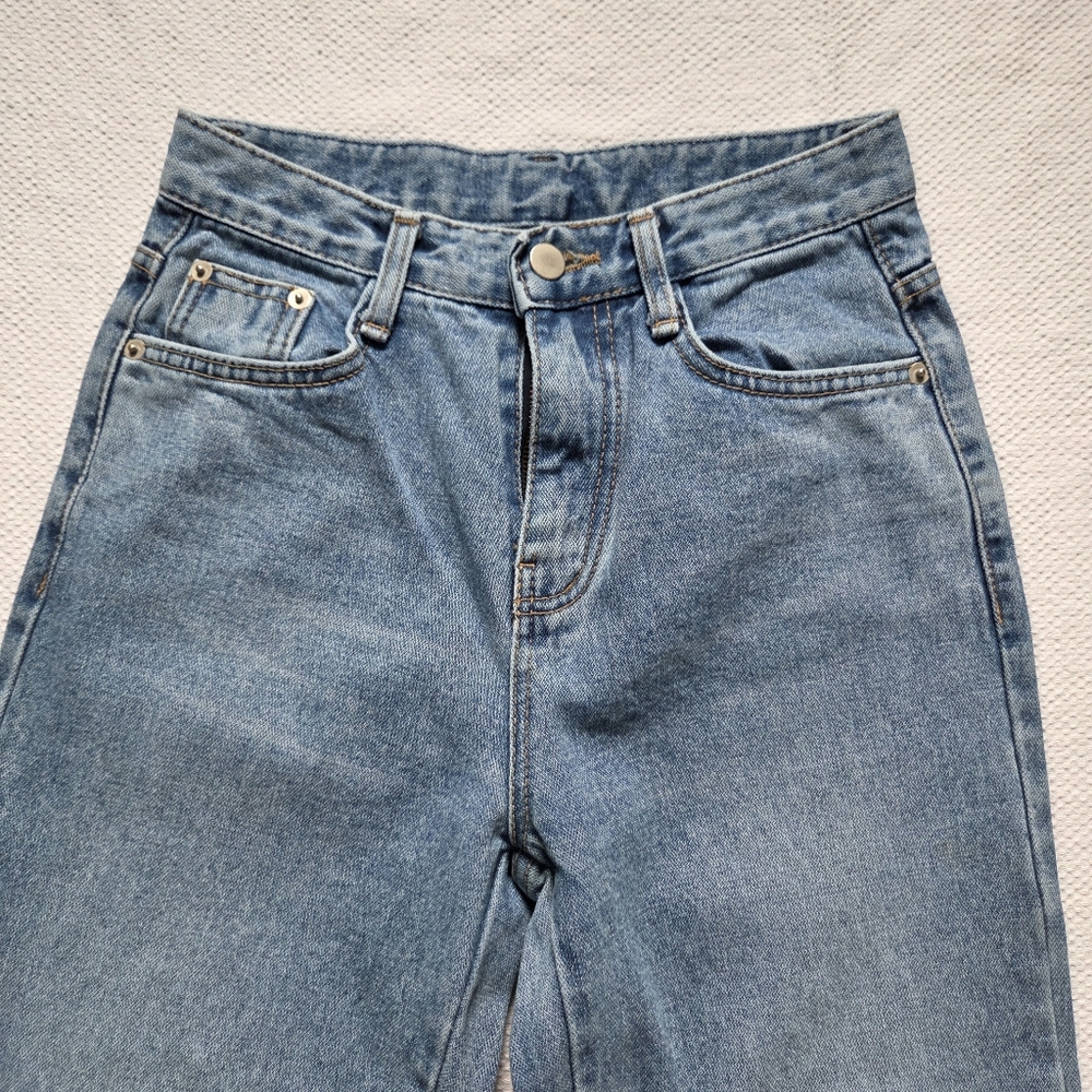 MORPHIN Denim Jeans - Light Blue Wash - Picture 2 of 5